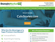 Tablet Screenshot of cafestories.com